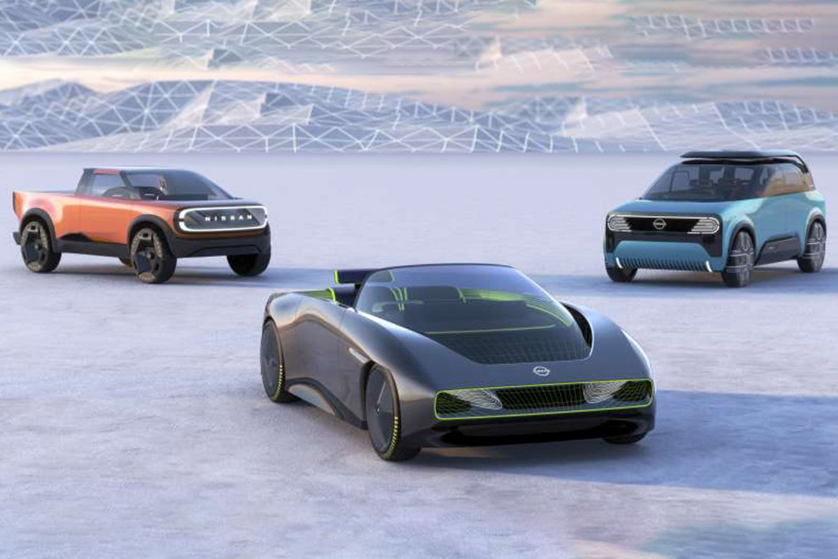 Loạt mẫu xe điện concept mới của Nissan.