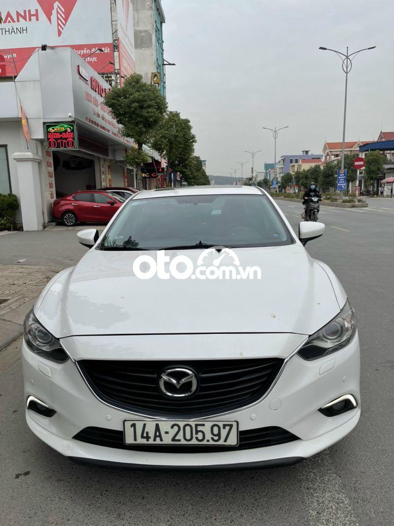 Bán Mazda 6 2.0 năm sản xuất 2016, màu trắng