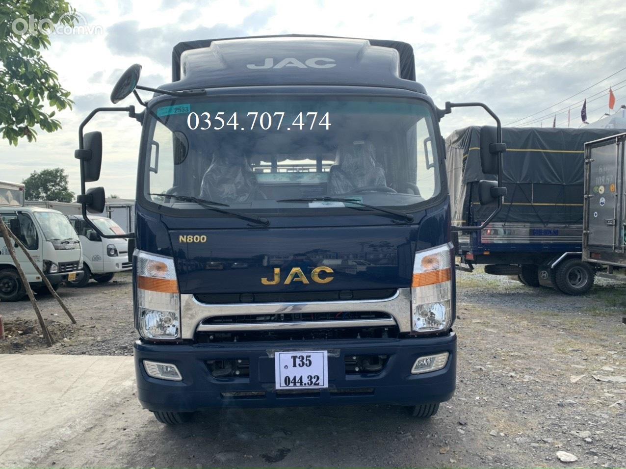 Báo giá xe JAC N800 - 8T thùng dài 7m6