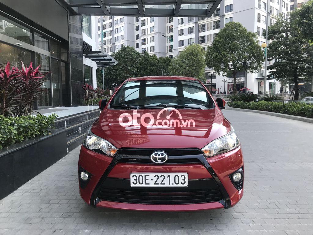 Bán Toyota Yaris năm sản xuất 2015, màu đỏ, nhập khẩu nguyên chiếc, giá chỉ 436 triệu