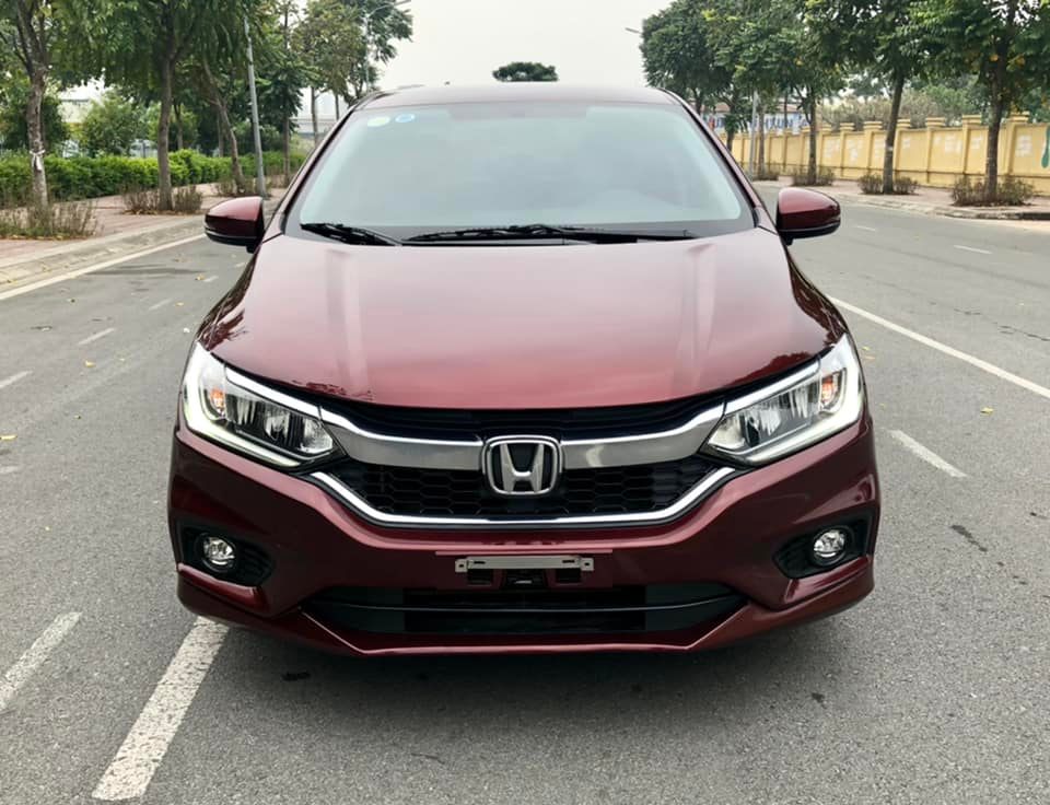 Bán Honda City 1.5 Top sản xuất 2017, màu đỏ, giá chỉ 465 triệu