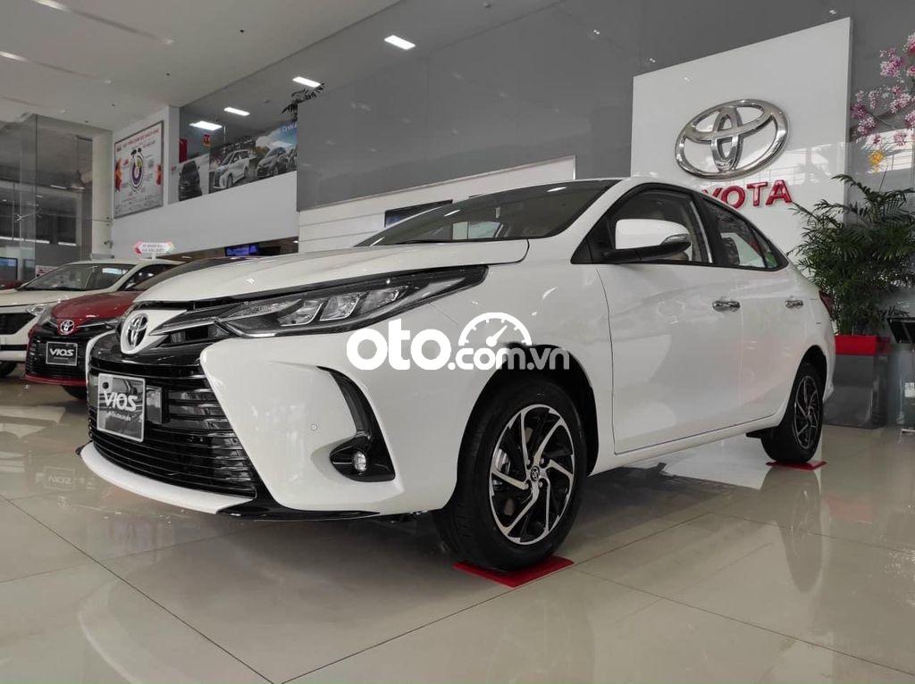 Bán ô tô Toyota Vios G CVT năm 2021, màu trắng, giá 581tr