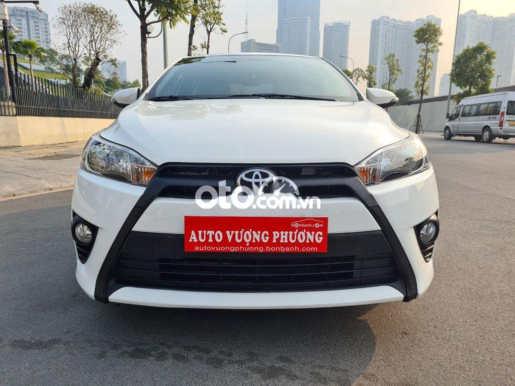 Cần bán xe Toyota Yaris 1.5AT sản xuất năm 2017, màu trắng, giá chỉ 499 triệu