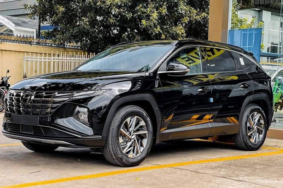 Hyundai Tucson 2022 có kích thước nhỉnh hơn đôi chút.