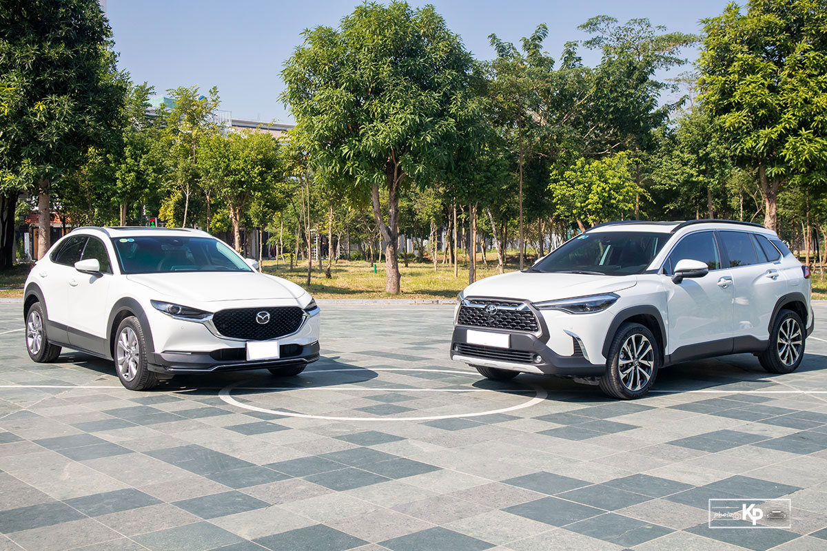 So sánh xe Mazda CX-30 và Toyota Corolla Cross Xe nào sẽ phù hợp với bạn nhất a3