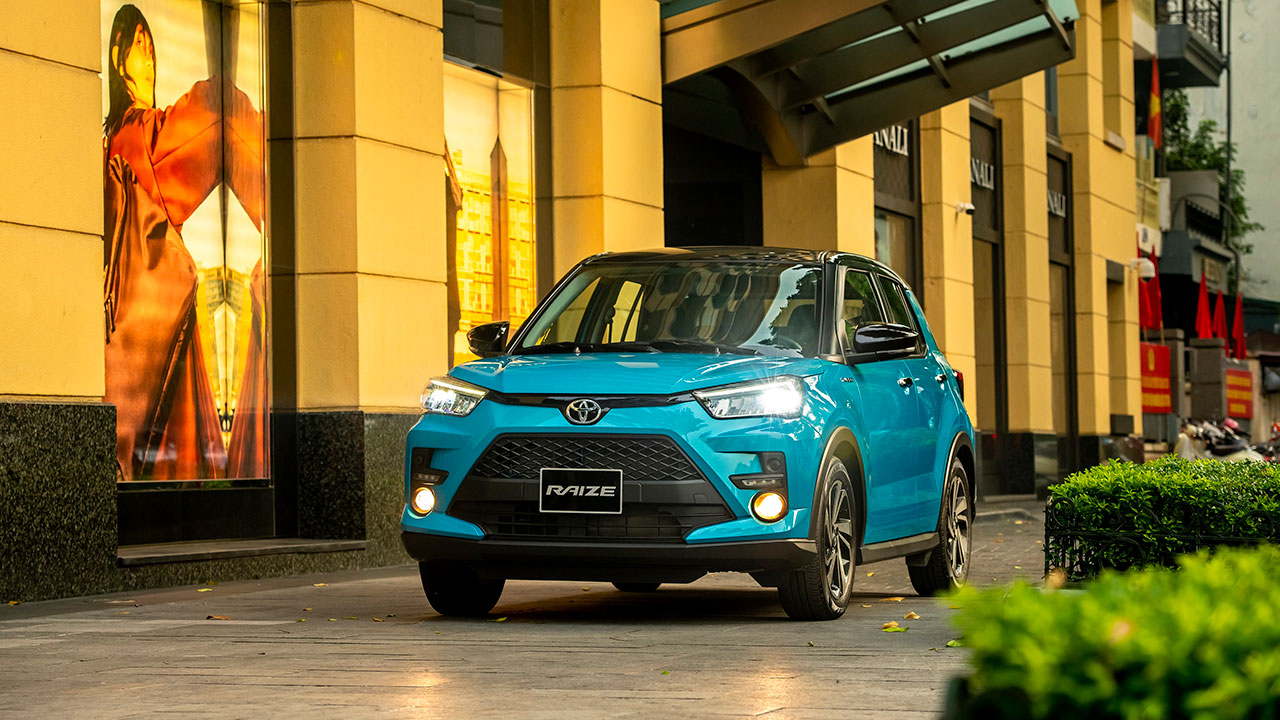 Toyota Raize khuyến mại tháng 1/2022.