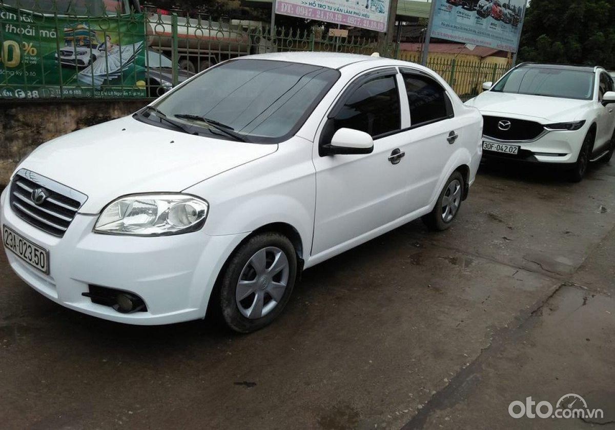 Bán Daewoo Gentra SX 1.5 MT năm sản xuất 2008, màu trắng