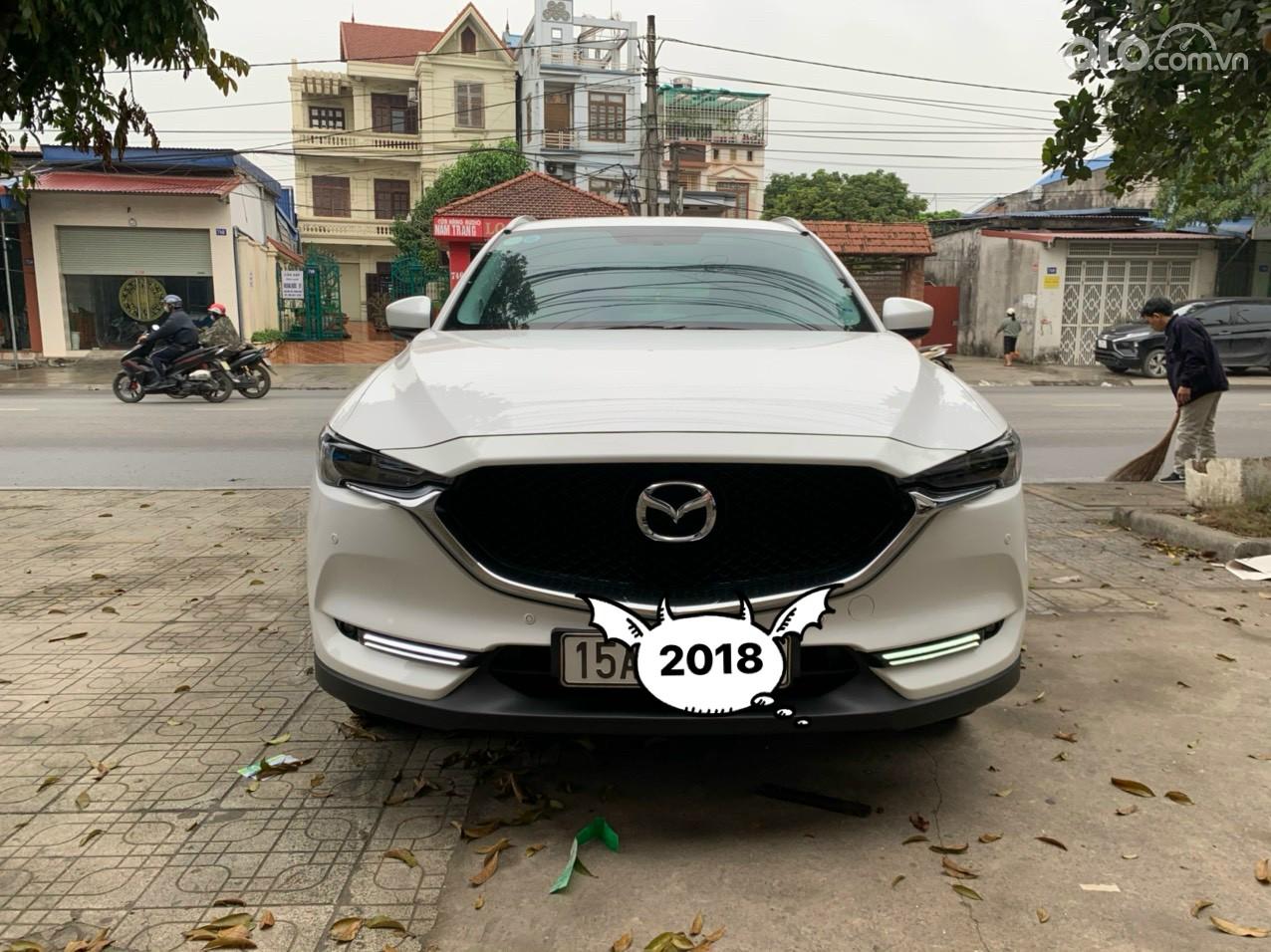 Bán Mazda CX5 sản xuất 2018, màu trắng ít sử dụng