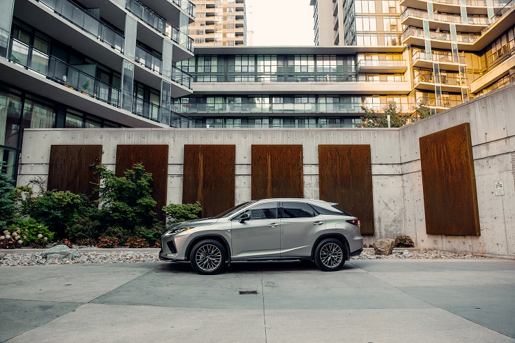 thân xe Lexus RX 300 F SPORT.