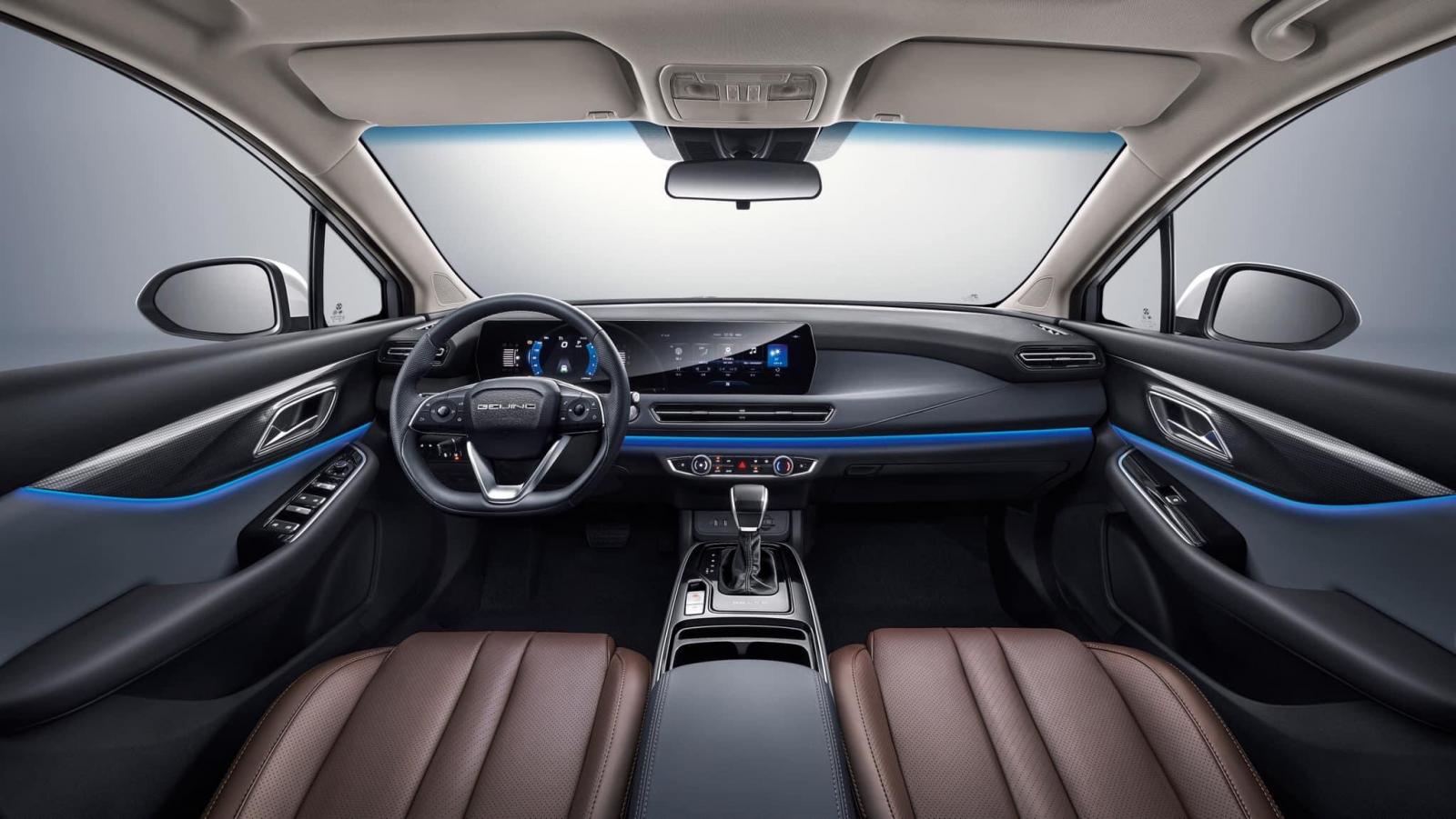 Nội thất xe BAIC Beijing U5 Plus 2022.