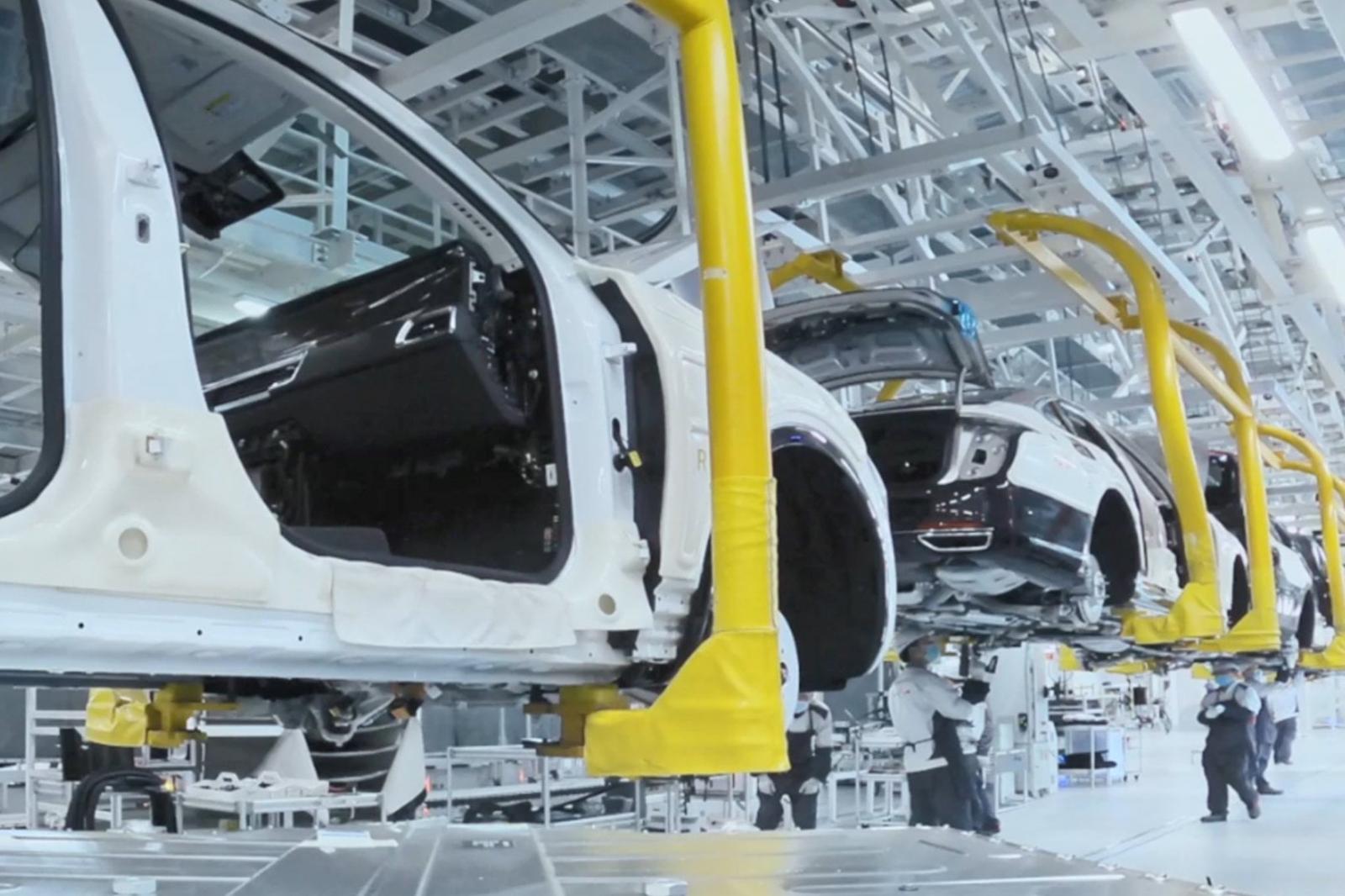 Hongqi H9 sử dụng chung khung gầm với Audi A6L 1