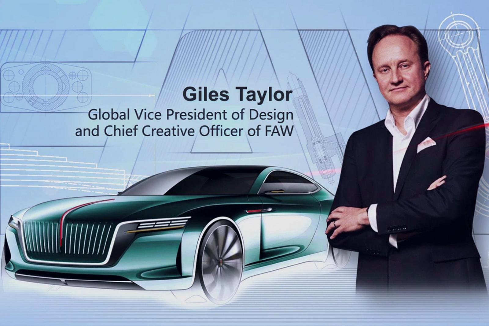 Ông Giles Taylor -&nbsp;Phó chủ tịch toàn cầu kiêm Giám đốc sáng tạo Hongqi 1