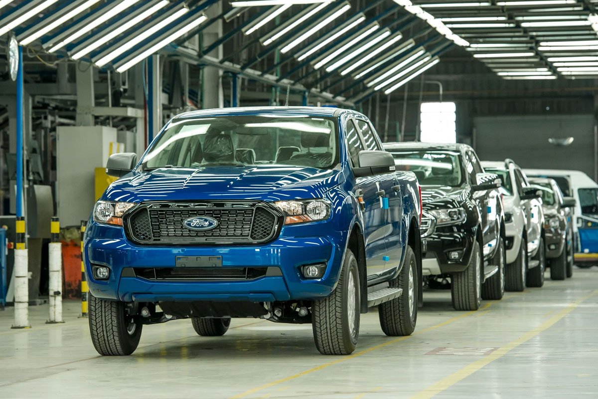 Ngay đầu tháng 1/2022, Ford Ranger tăng 12 triệu trên các phiên bản.