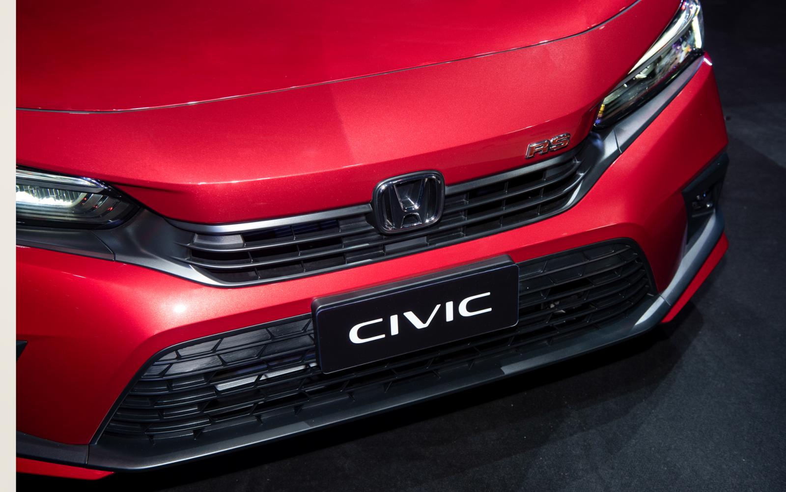 lưới tản nhiệt xe Honda Civic 2022.