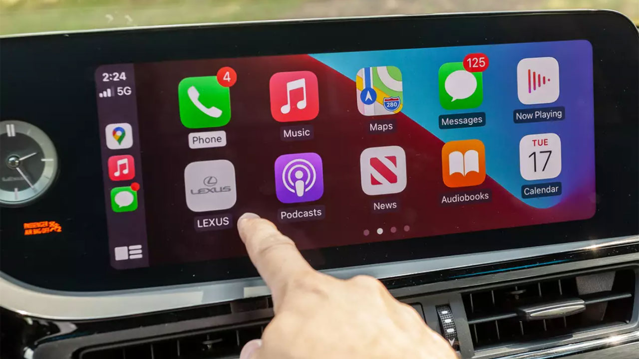 Android auto và Apple CarPlay không dây.