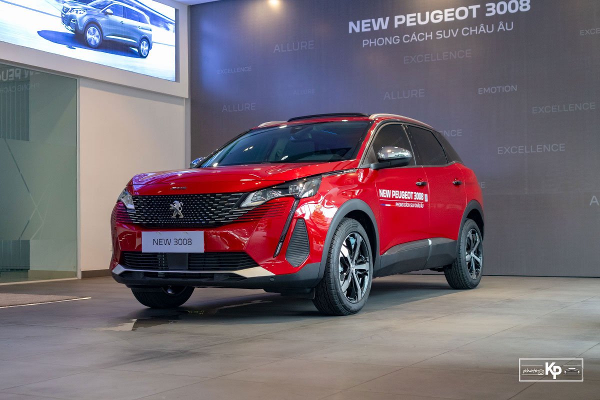 Peugeot 3008 cũng tăng giá từ 10-20 triệu.