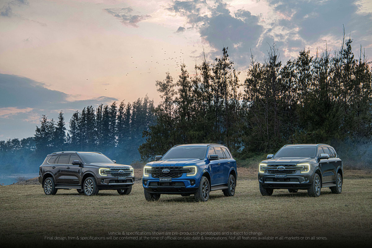 Ford Everest thế hệ mới ra mắt toàn cầu, mạnh mẽ hơn, tiện nghi hơn.