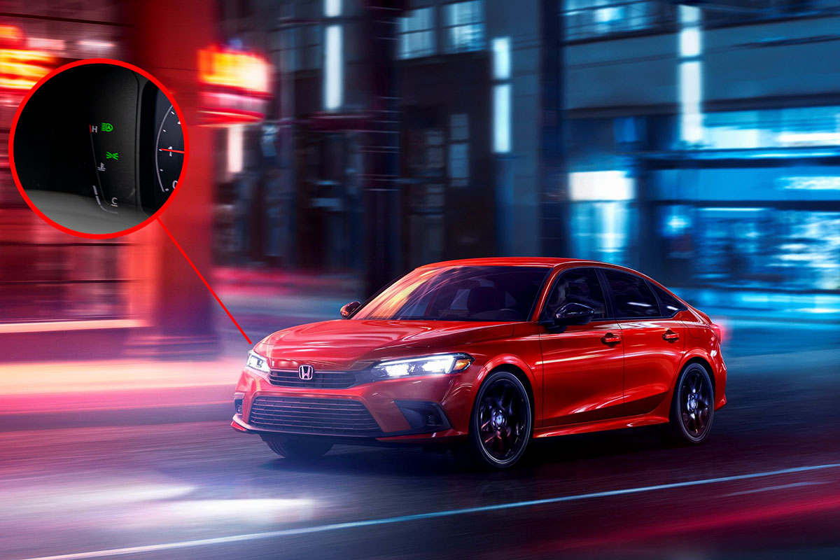 Đèn pha tự động thích ứng trên Honda Civic 2022 1.