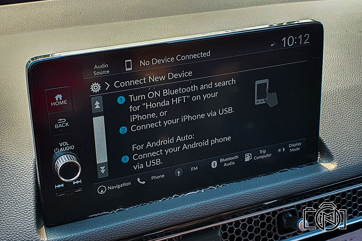 Tính năng kết nối Android Auto và Apple CarPlay trên Honda Civic 2022.