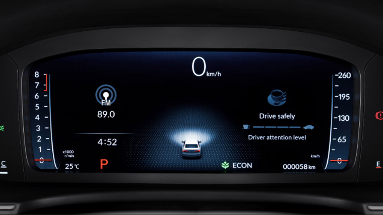 Bảng đồng hồ kỹ thuật số trên Honda Civic 2022 Bảng đồng hồ kỹ thuật số trên Honda Civic 2022.