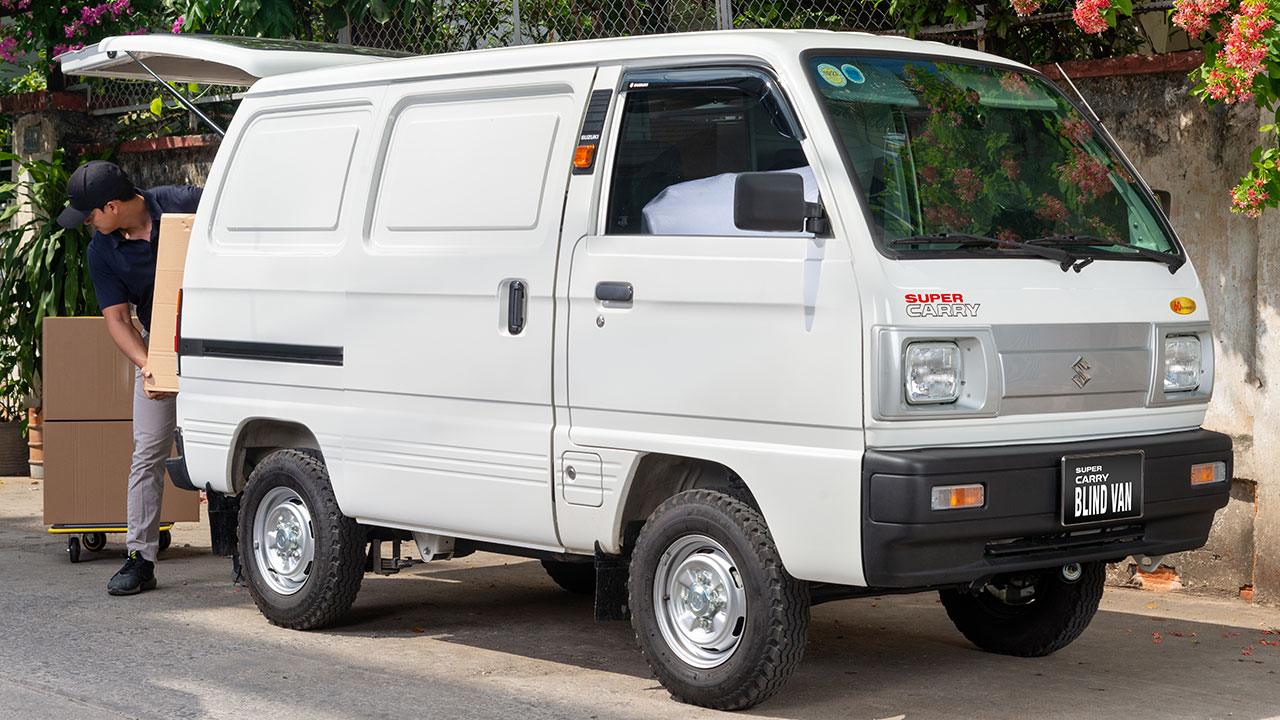 Suzuki Blind Van là mẫu xe tải nhẹ nhỏ gọn, linh hoạt nhất trên thị trường.