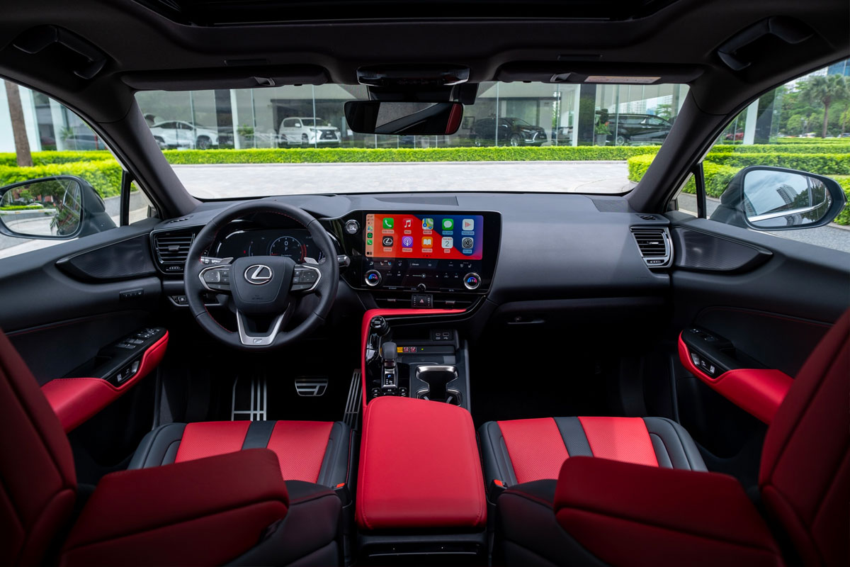 Thông số kỹ thuật Lexus NX 2022: Nội thất – Tiện nghi.
