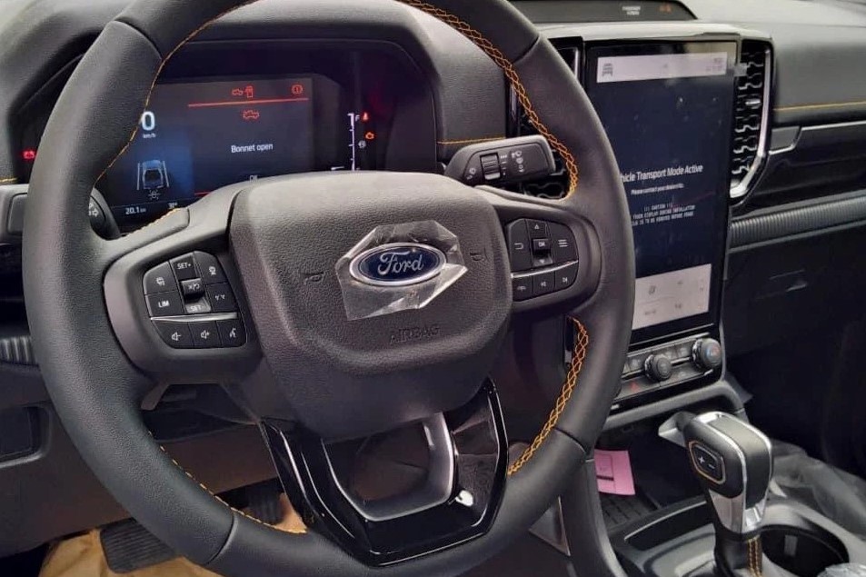 Thiết kế vô lăng xe Ford Ranger 2023 Thiết kế vô lăng xe Ford Ranger 2023 1