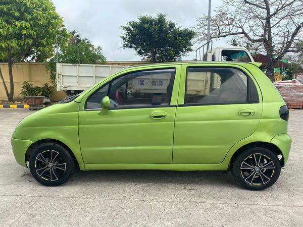 Cần bán xe Daewoo Matiz SE 08 AT sản xuất 2006 màu xanh lam không va