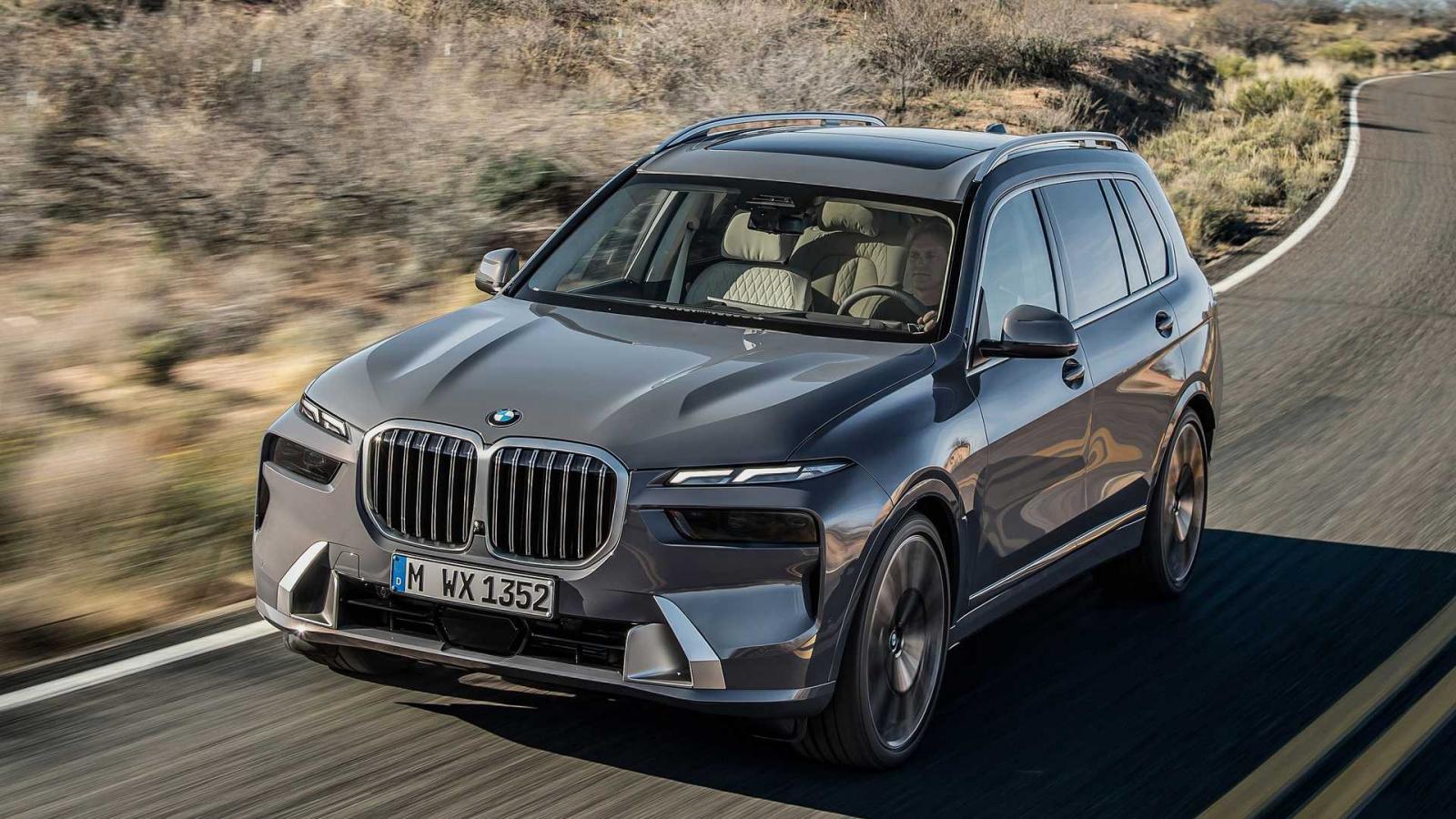 BMW X7 2023 cập nhật diện mạo và công nghệ iDrive 8 mới mẻ