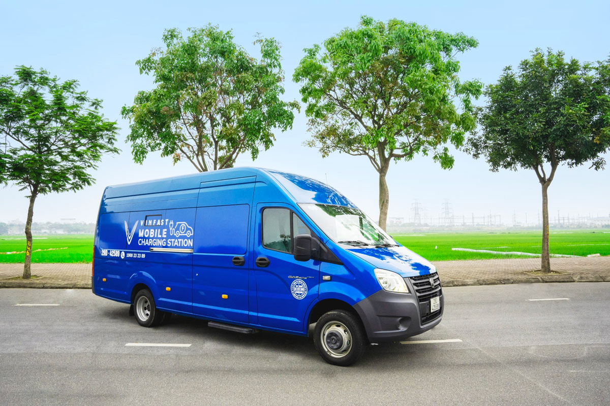 Xe cứu hộ di động của VinFast Xe cứu hộ di động của VinFast
