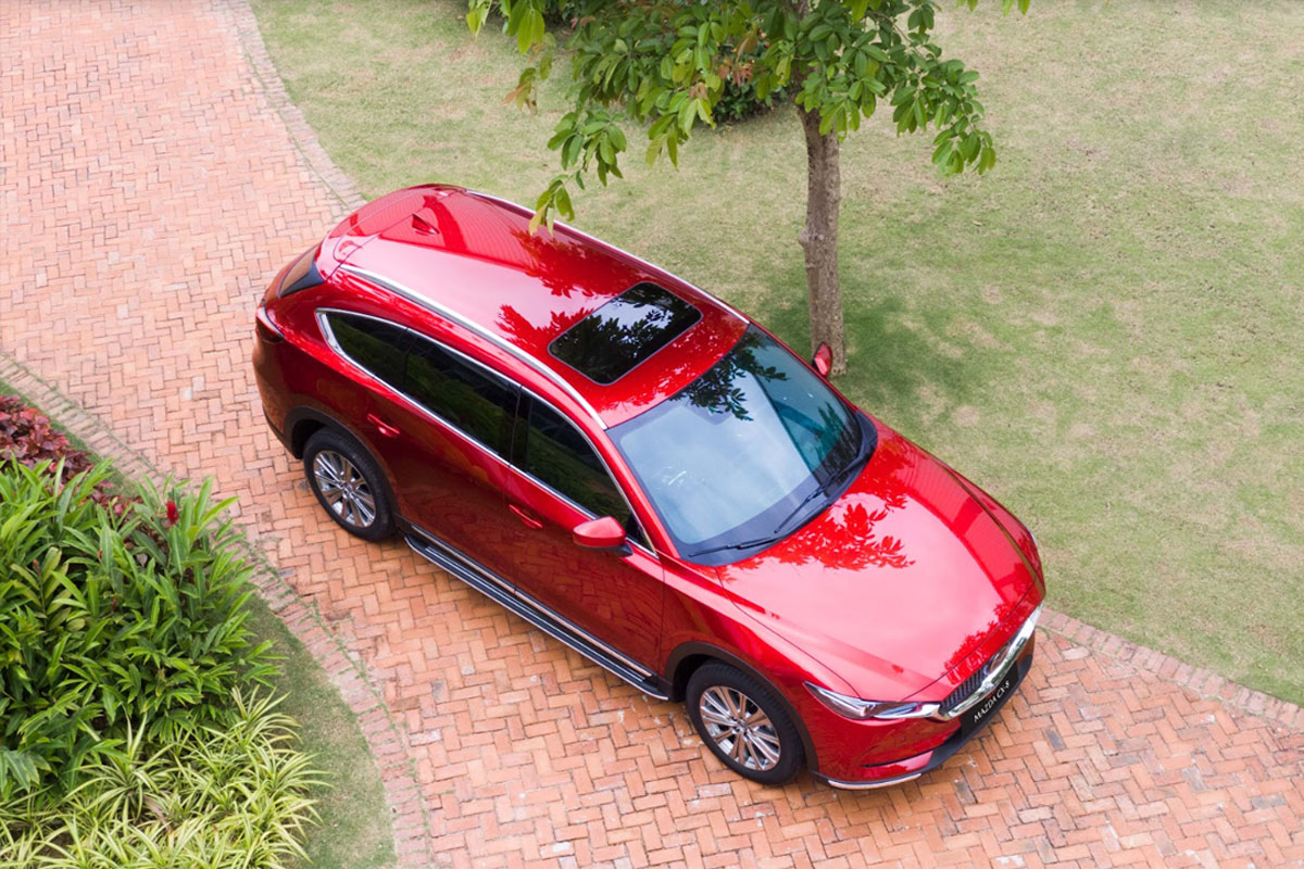 Mazda CX-8 được bổ sung trang bị và tính năng.