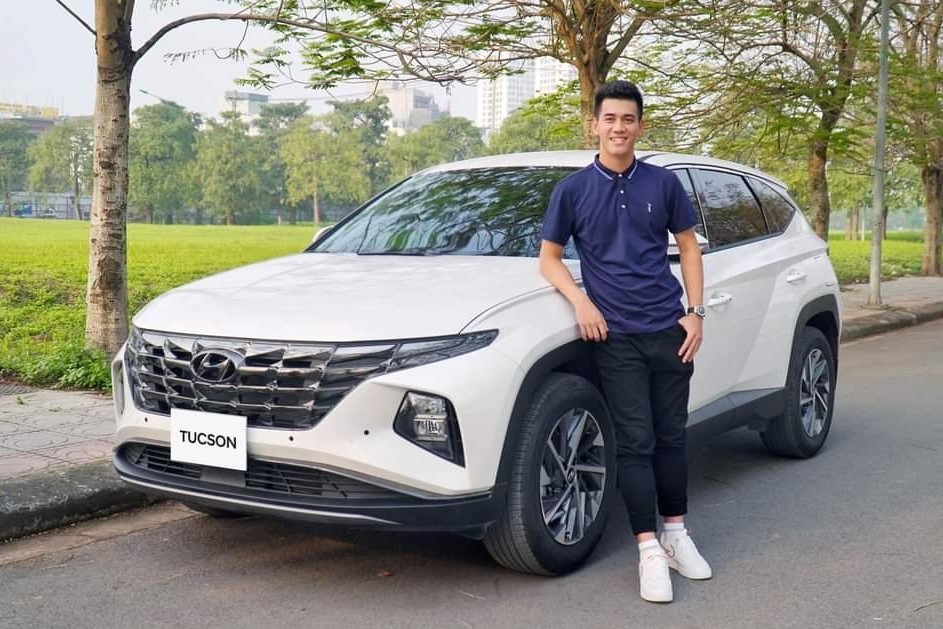 Cầu thủ Tiến Linh U23 sắm thêm Hyundai Tucson, cộng đồng mạng dành sự quan tâm tới giá xe 1