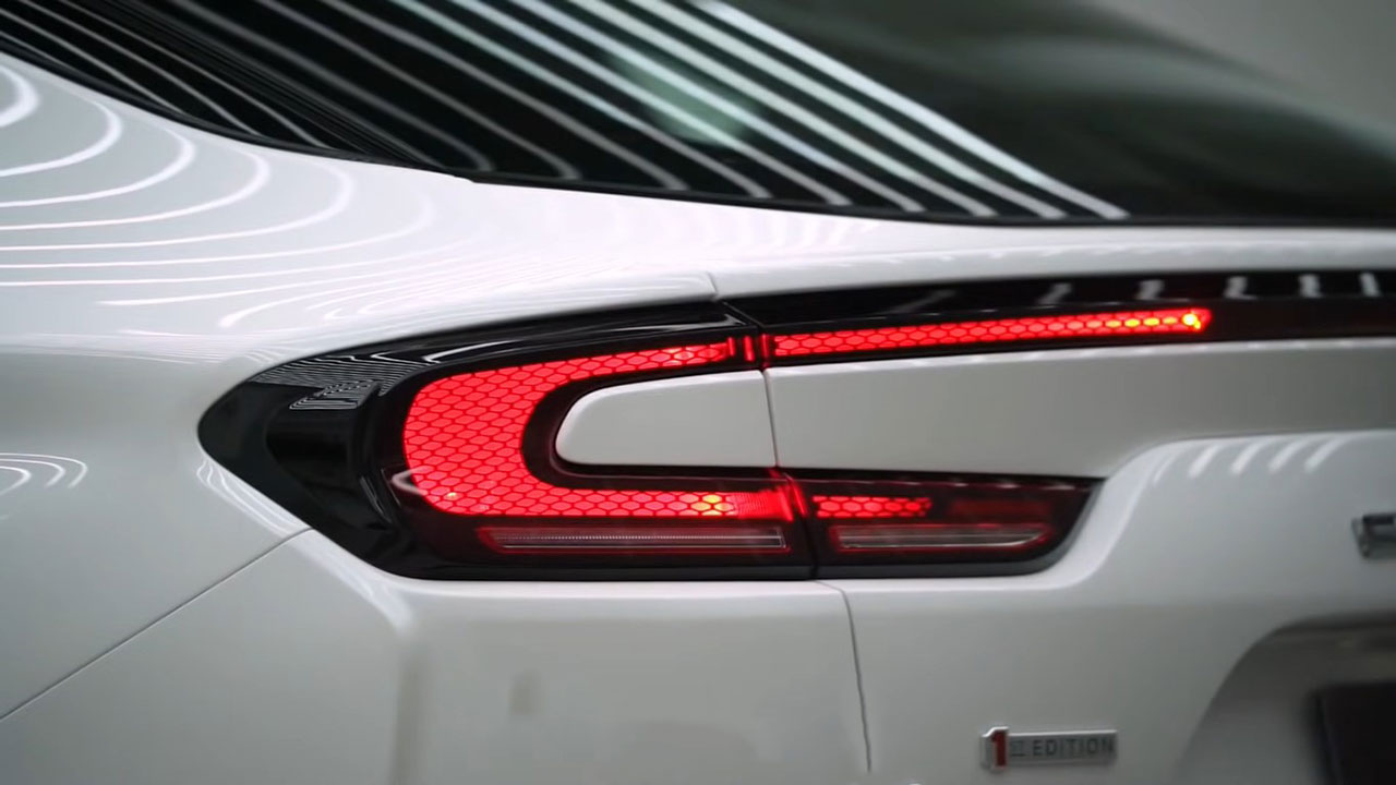 đèn hậu xe Ford Evos 2022.