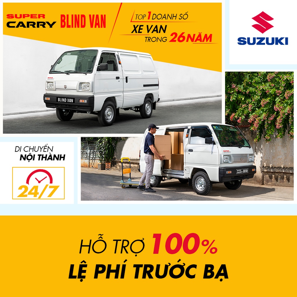 các dòng xe thương mại thuộc thương hiệu Suzuki.