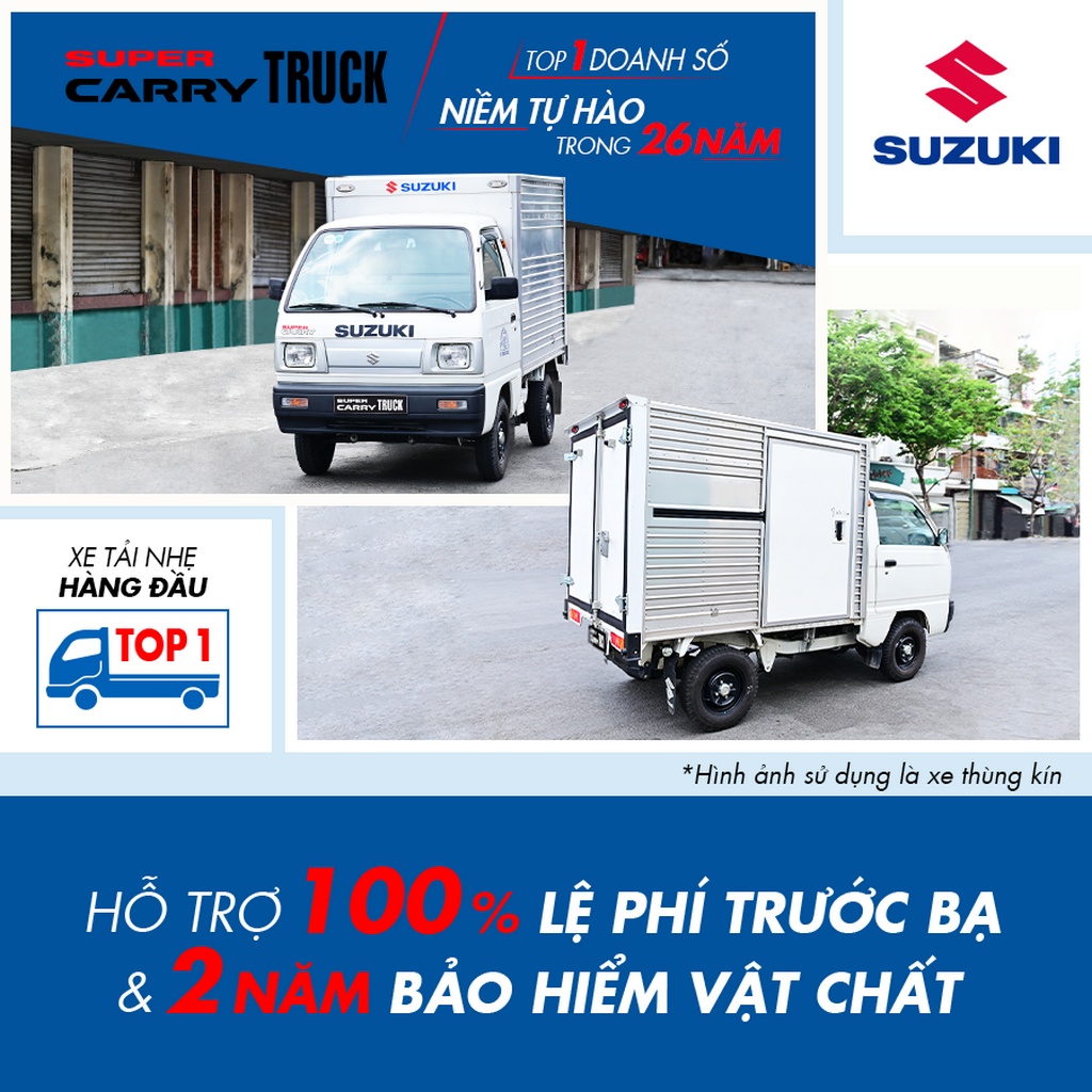 các dòng xe thương mại thuộc thương hiệu Suzuki1.