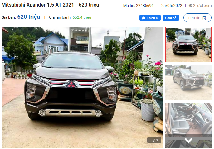 Mitsubishi Xpander cũ không hề rẻ nhưng vẫn không đủ xe đáp ứng nhu cầu thực tế của người dùng. 1