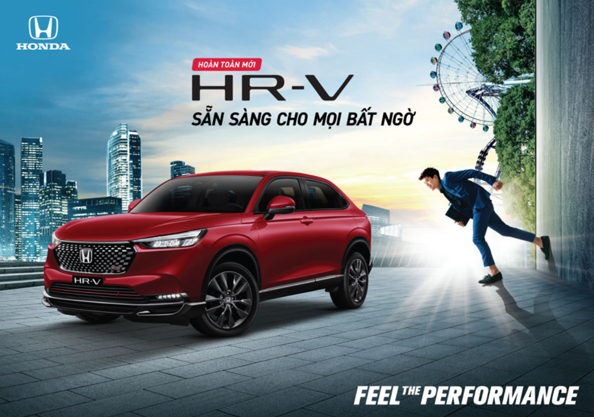 Honda HRV 2022 diện mạo hoàn toàn mới có giá từ 624 triệu đồng