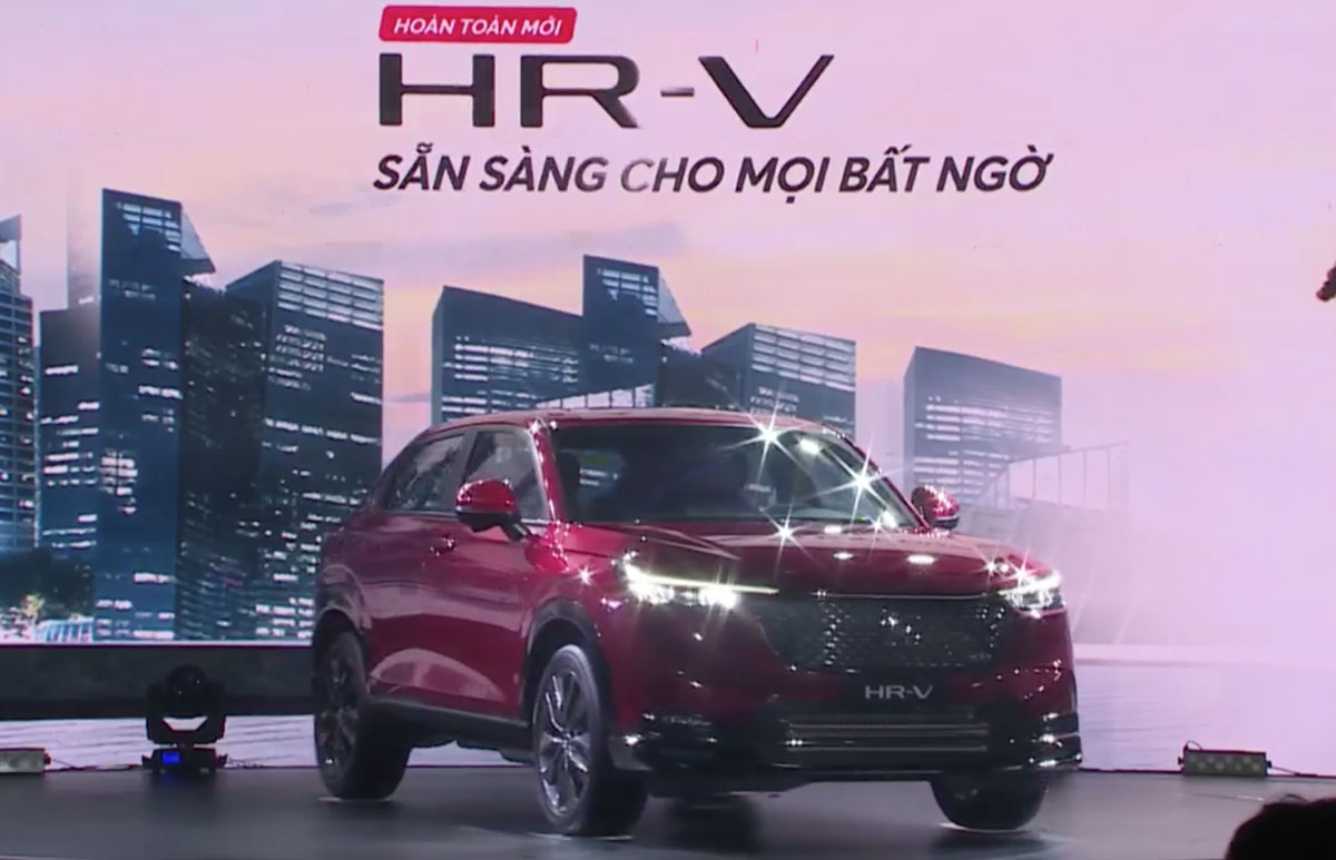 Honda HR-V 2022 sẽ phân phối tại thị trường Việt Nam với 2 phiên bản