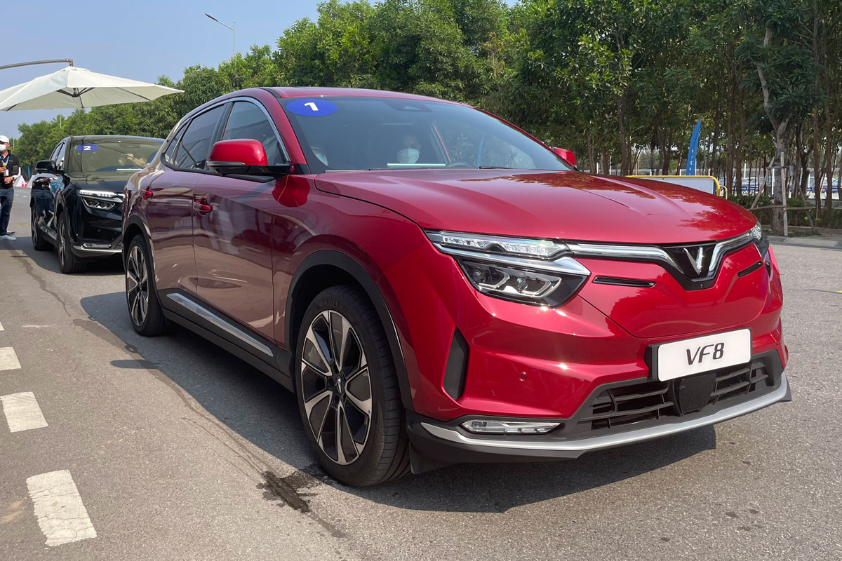 Dự kiến VinFast VF8 sẽ bàn giao khách Việt cuối năm nay