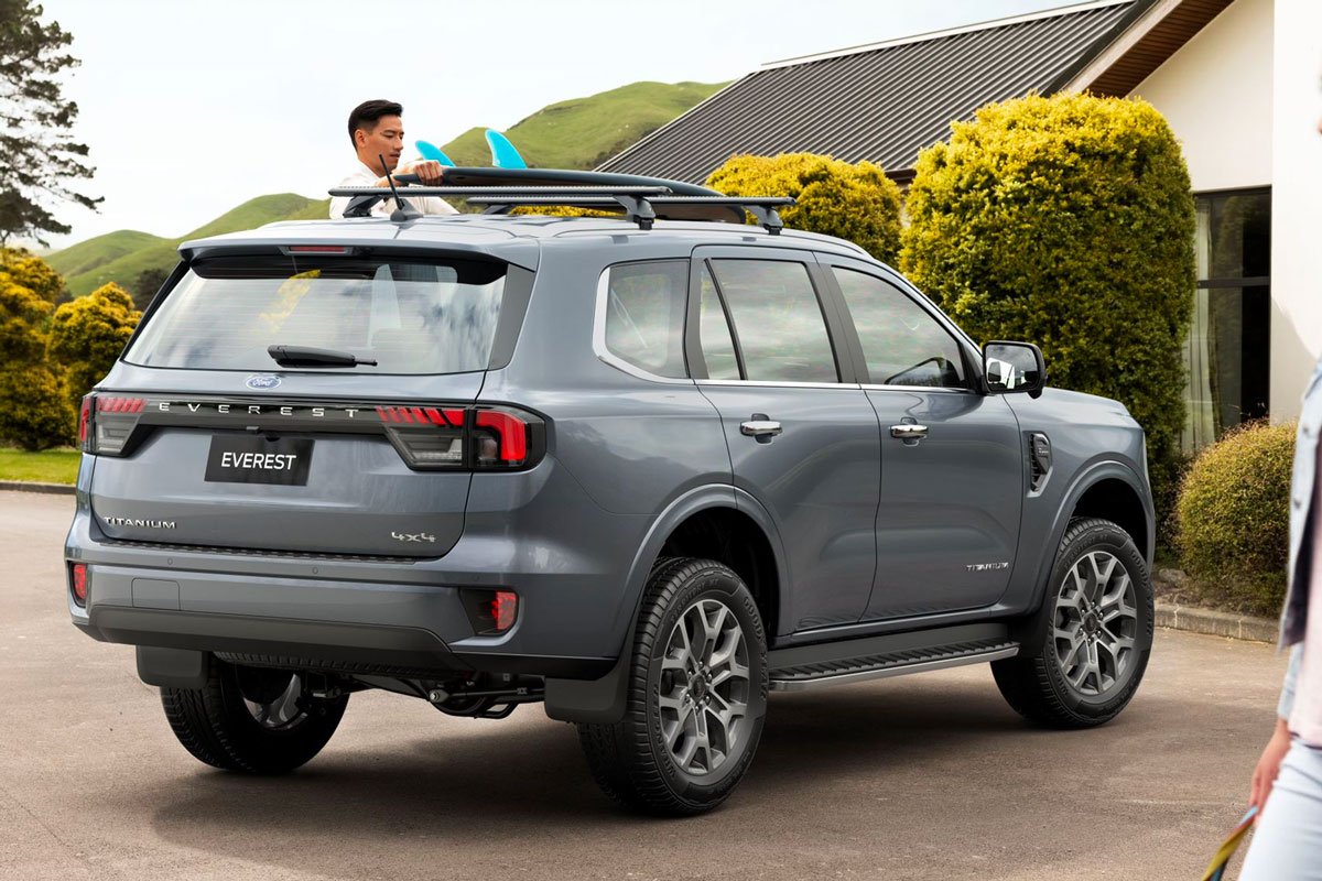 Thông số kỹ thuật xe Ford Everest 2022: Ngoại thất