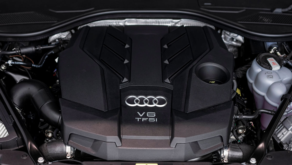 Audi A8L dùng động cơ xăng V6 3.0 TFSI 