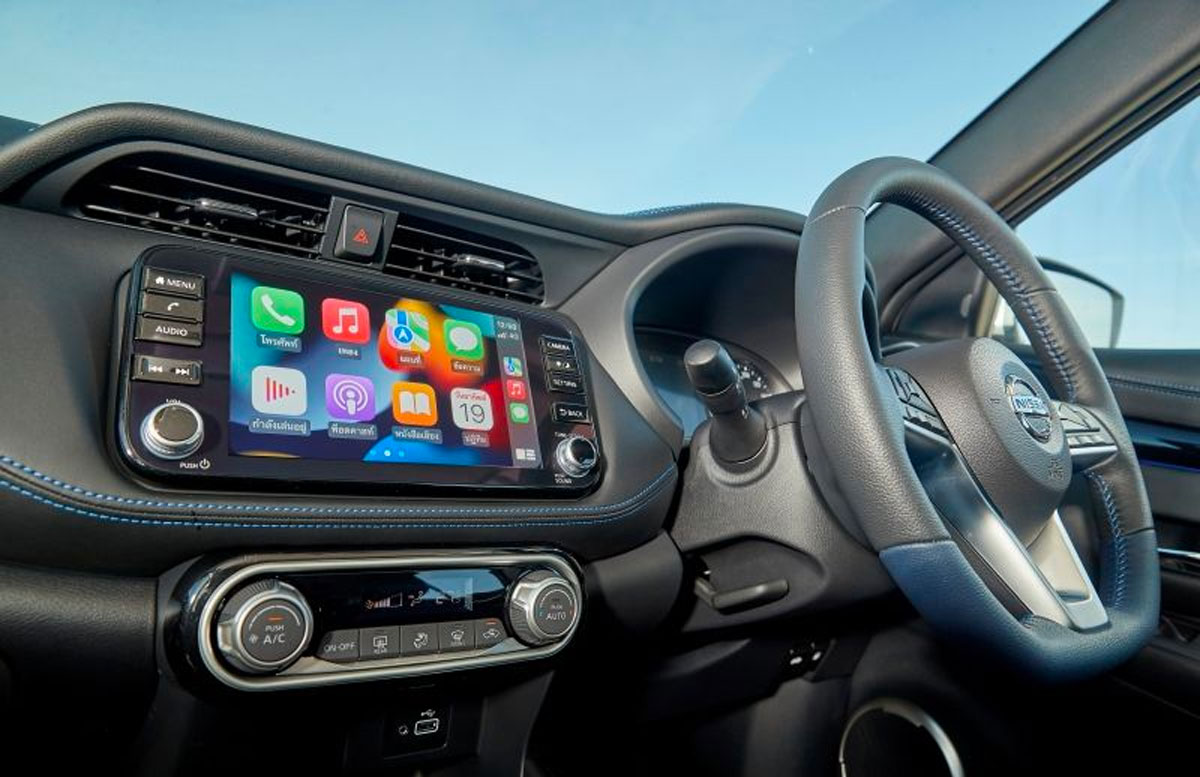 Nội thất xe nổi bật với cụm đồng hồ tích hợp màn hình kỹ thuật số 7 inch Nội thất xe nổi bật với cụm đồng hồ tích hợp màn hình kỹ thuật số 7 inch