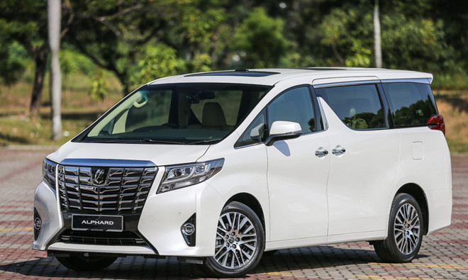 Toyota Alphard: 5 xe.