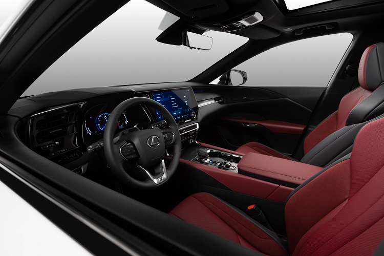Nội thất xe Lexus RX 500h F-Sport Performance 2023.