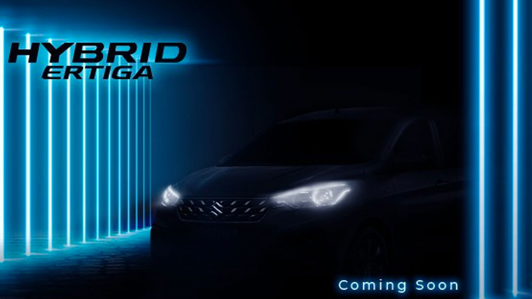 Suzuki Việt Nam đã cập nhật hình ảnh mẫu xe Ertiga Hybrid với thông điệp "Coming soon"