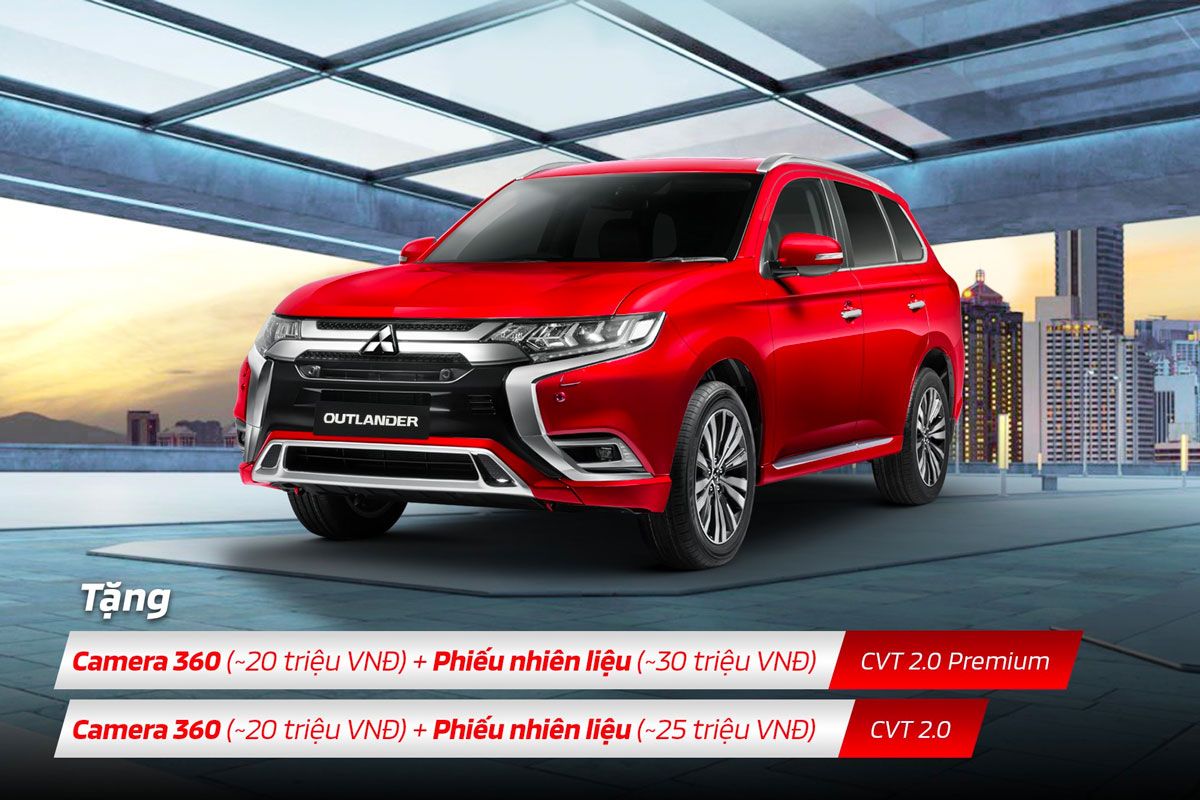 Ưu đãi Mitsubishi Outlander