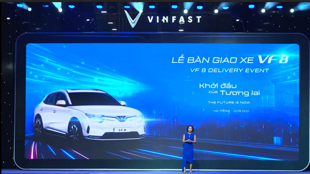 VinFast sẽ xuất khẩu lô xe VF 8 đầu tiên vào đầu tháng 11 năm nay. 