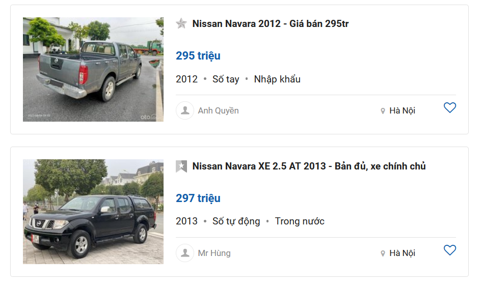 Nissan Navara đời 2012 - 2013