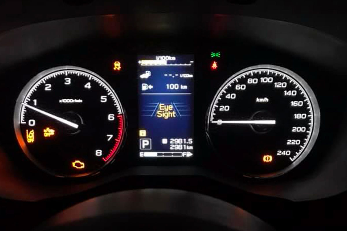 Subaru Forester đời mới tại Việt Nam từng phản ánh về tình trạng đèn báo lỗi động cơ (check engine) 