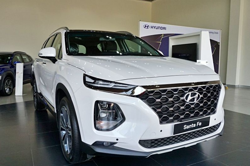 Hyundai SantaFe 2020 là mẫu xe Hàn được đánh giá cao về khả năng giữ giá 1